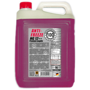 Антифриз (концентрат) PROFESSIONAL HUNDERT Antifreeze HG 12++ Premium Longlife (violet) 5л
